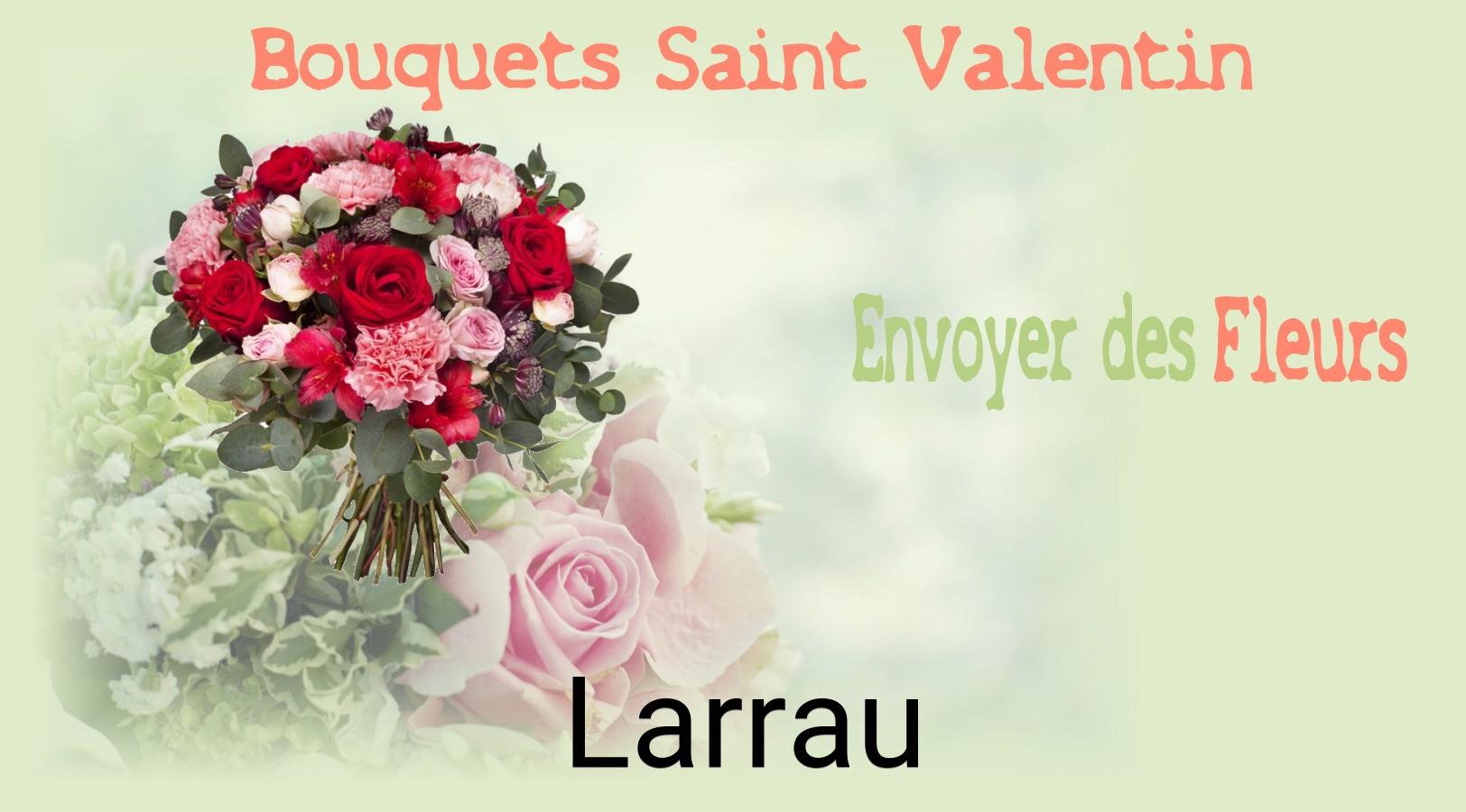 Roses de Saint-Valentin livrées à Larrau
